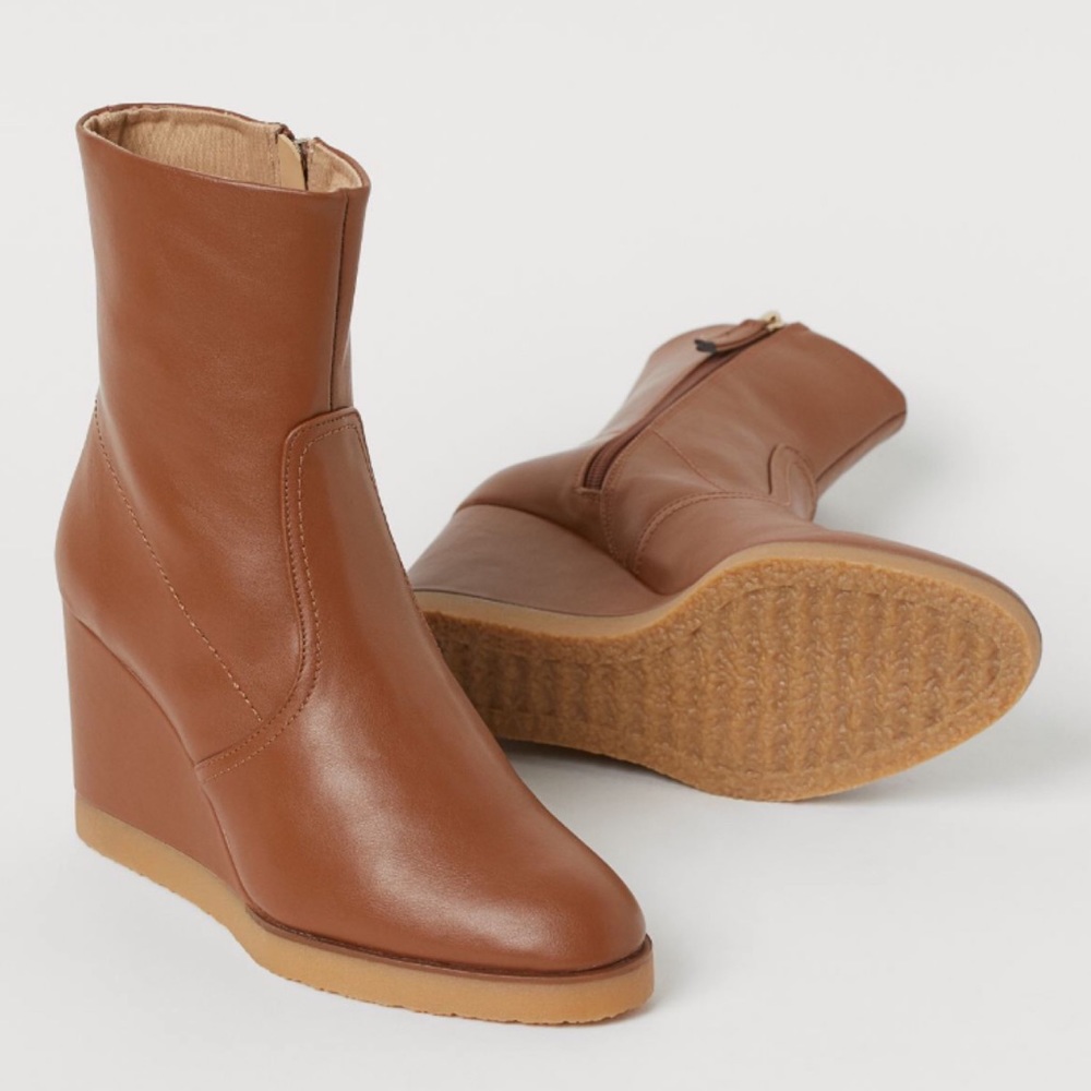 H&M Wedge Ankle Boot